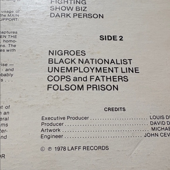 Richard Pryor -“Black Ben The Black Smith”Vinyl LP - Picture 3 of 5